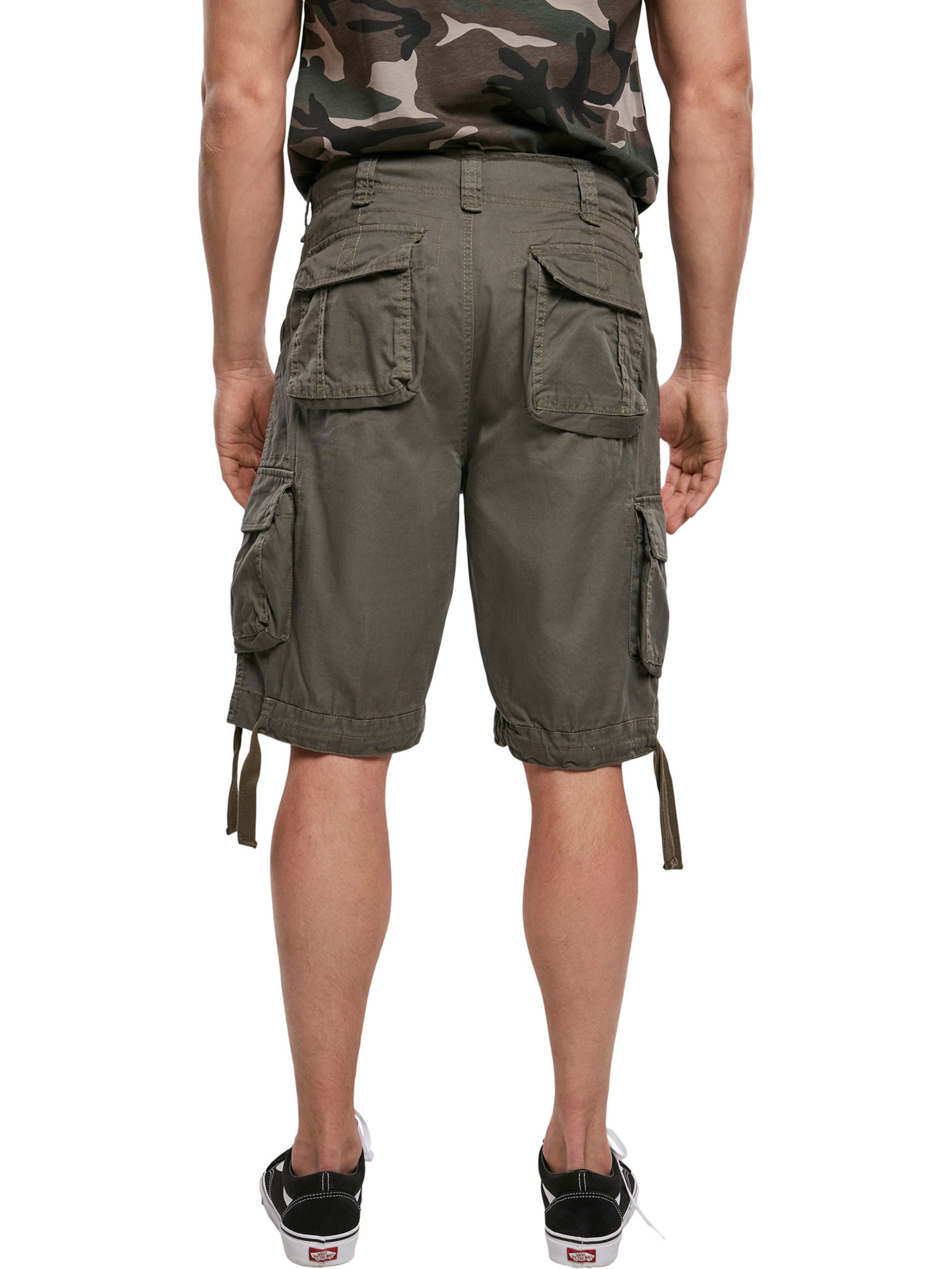Regular Pantalon cargo Brandit en vert