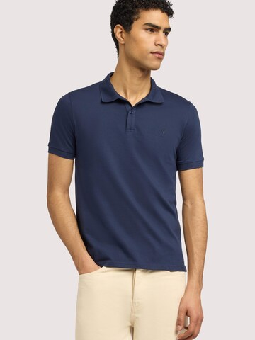 Trussardi - Camiseta de fútbol en azul: frente
