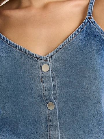 Top di Bianco Lucci in blu