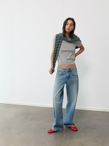Pull&Bear Pulover | siva barva