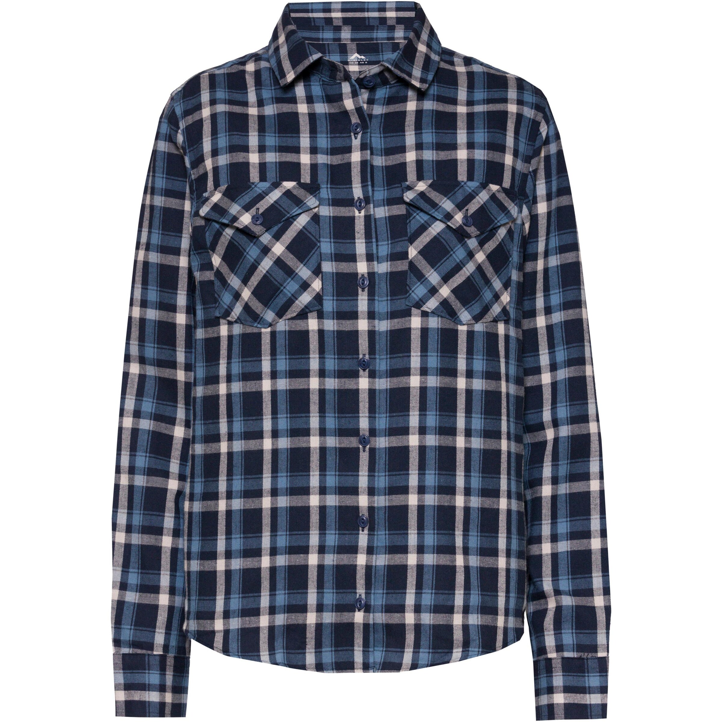 MCKINLEY Bluse 'Quebec' in Blau: Vorderseite