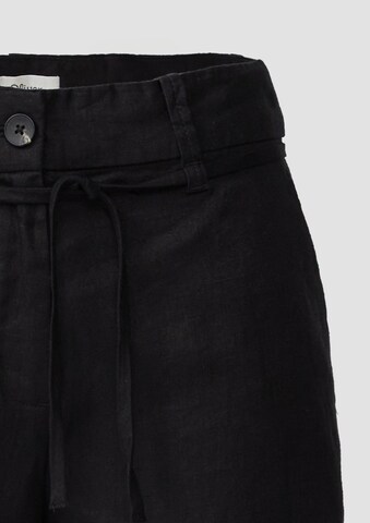 s.Oliver Loosefit Shorts in Schwarz