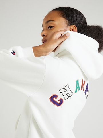 Felpa di Champion Authentic Athletic Apparel in bianco