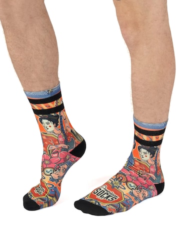 Calzino 'Shogun Fest - Mid High' di American Socks in colori misti