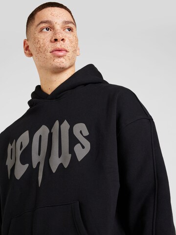 Pequs - Sweatshirt em preto