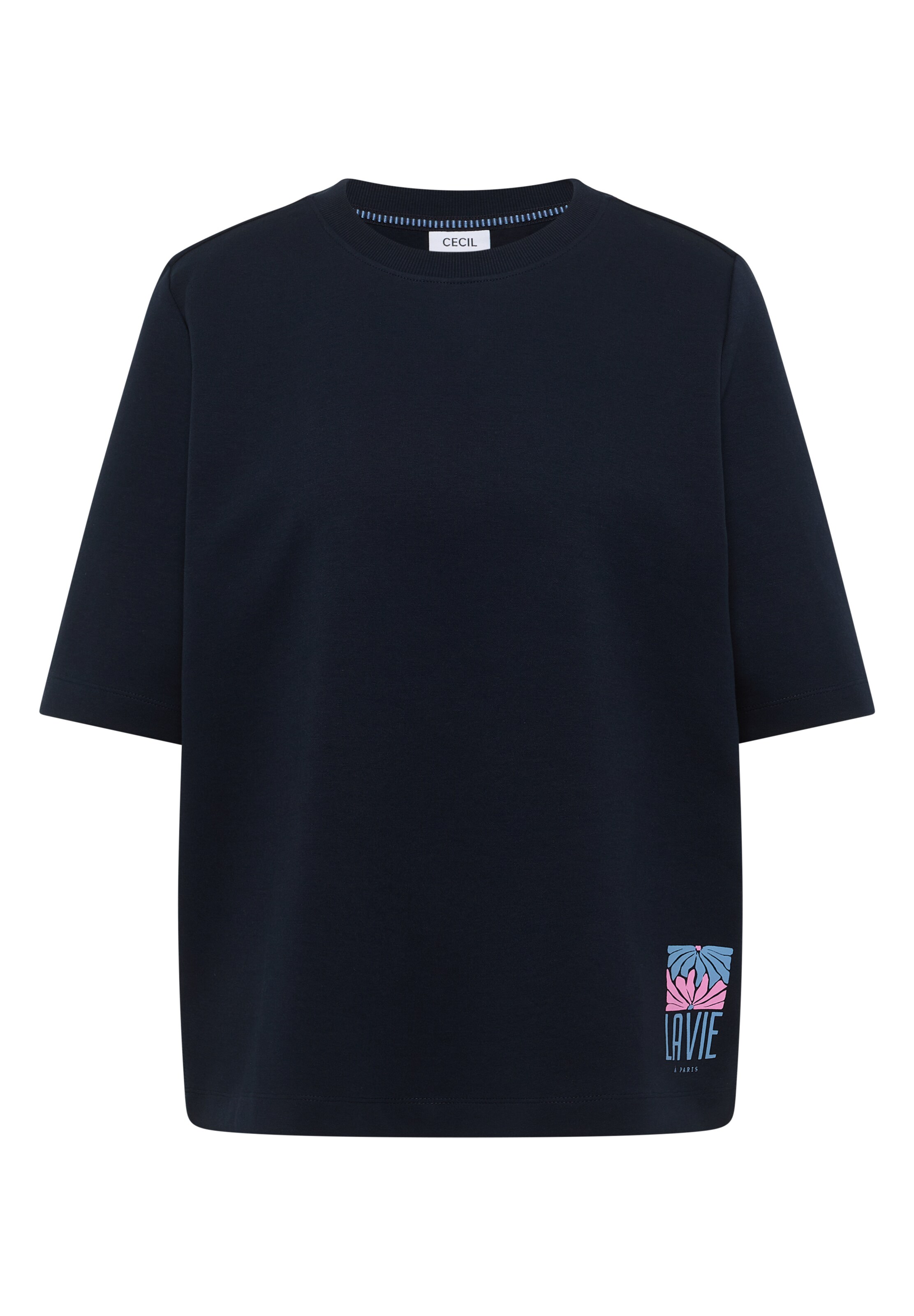 CECIL Sweatshirt in Blau: Vorderseite