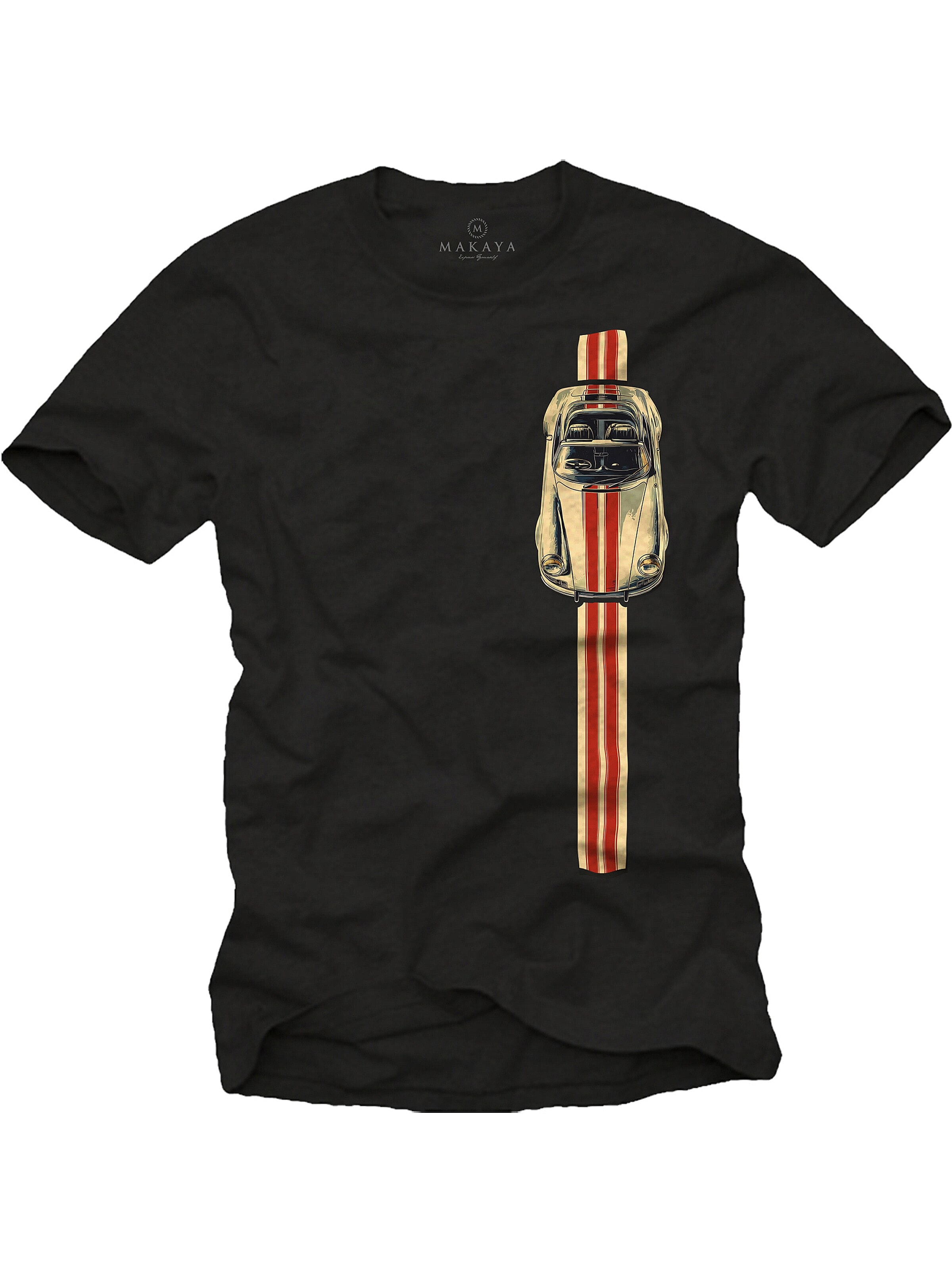 MAKAYA Shirt‌ in Schwarz: Vorderseite