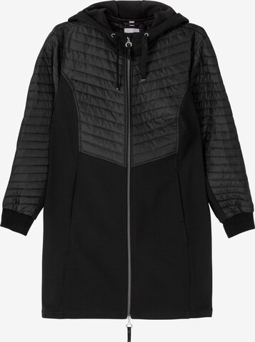 SHEEGO Between-Seasons Coat in Black: front