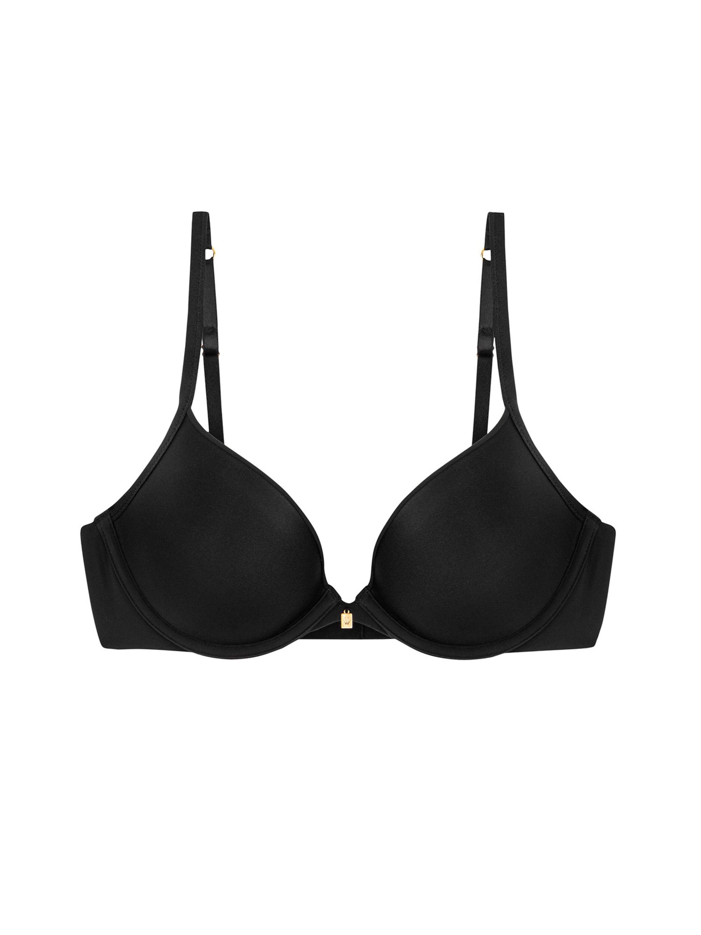 TRIUMPH Push-up-BH ' Body Make-Up Essentials ' in Schwarz: Vorderseite