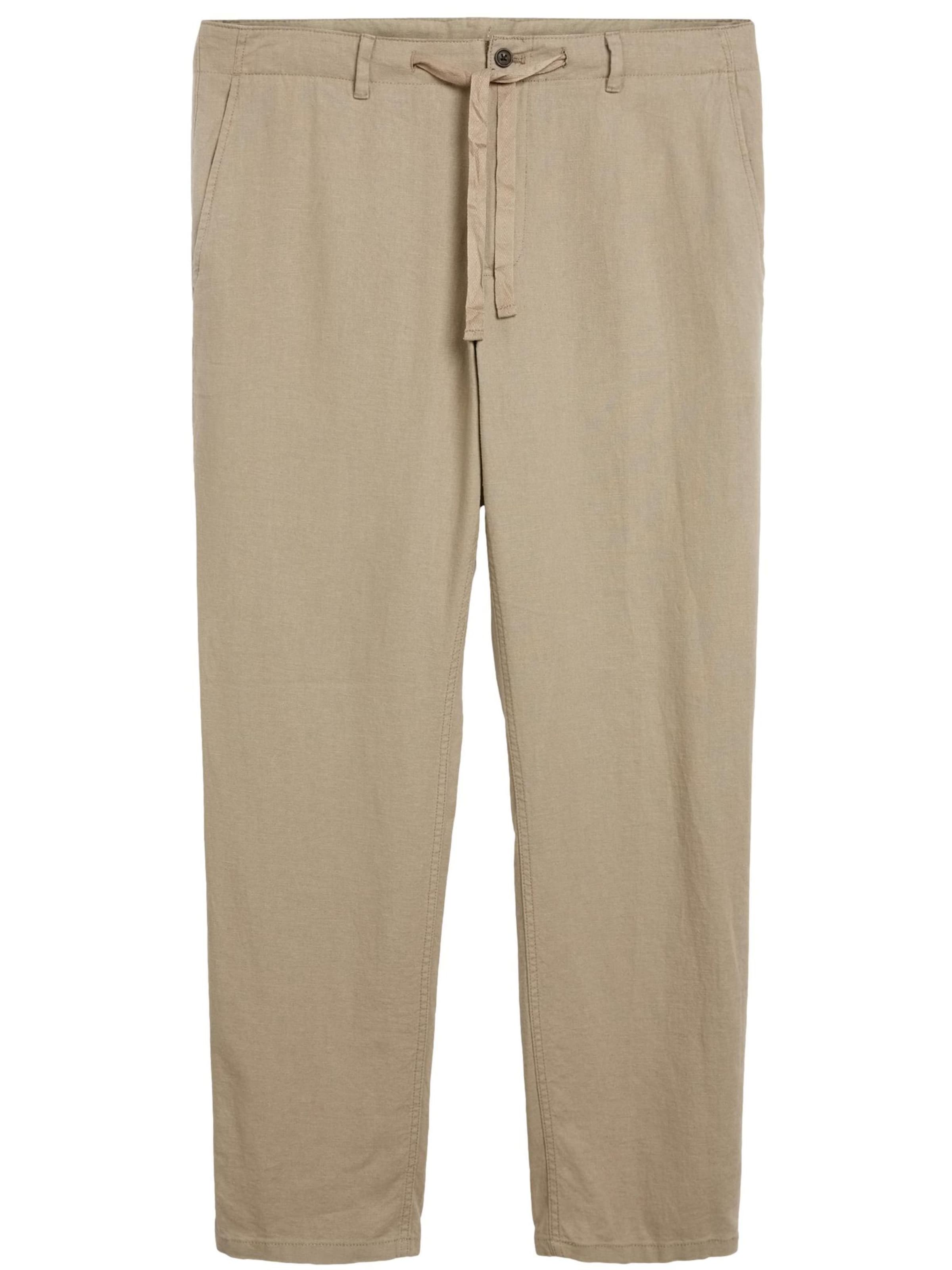 Next Regular Broek in Beige: voorkant