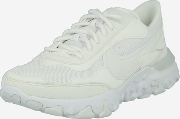 Baskets basses 'REACT R3VISION' Nike Sportswear en blanc : devant