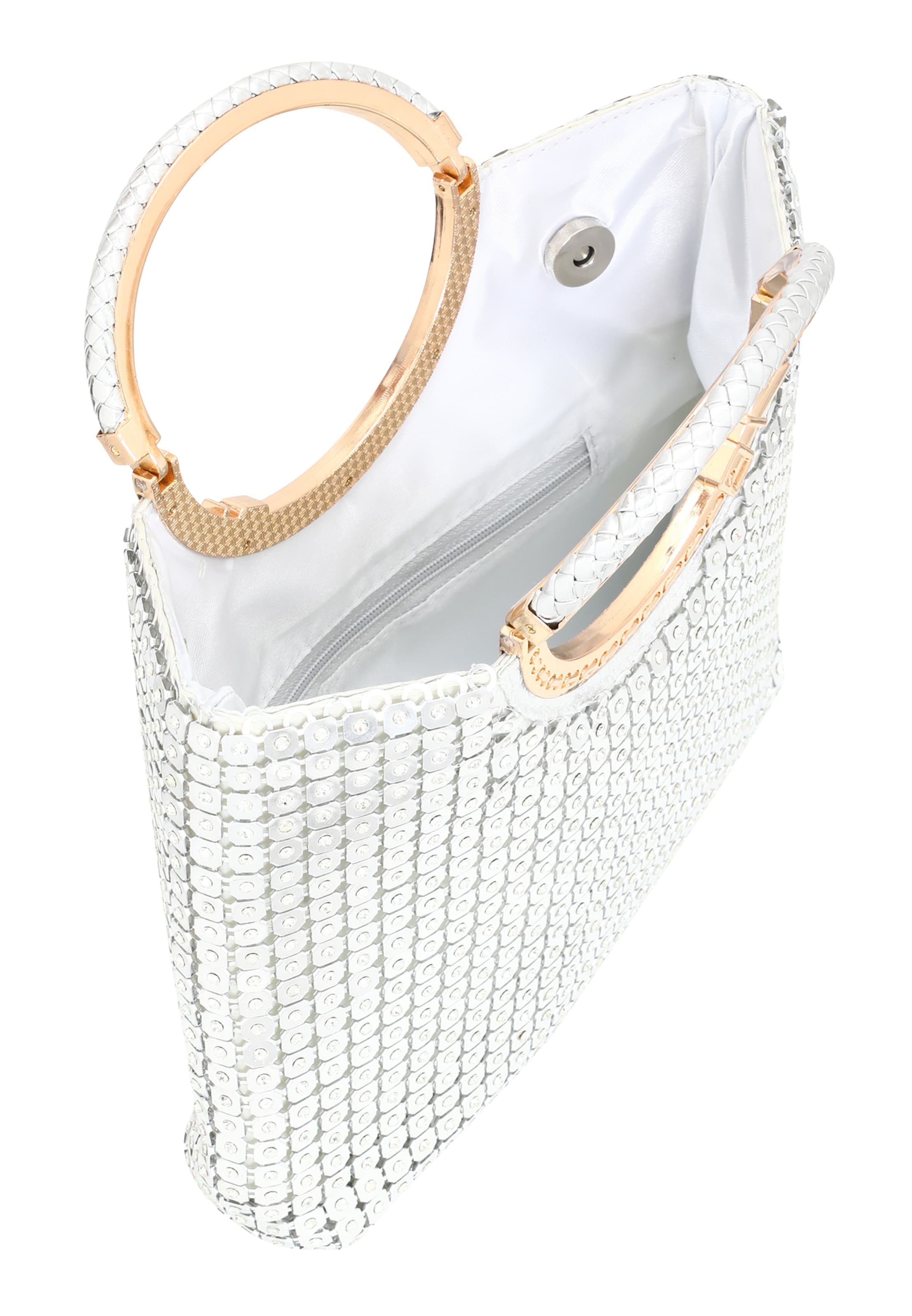 faina Handtas in Zilver