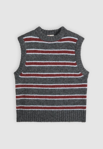 LEVI'S ® Sweater 'ALICE' in XS in Dark green / Carmine red / White, Item view