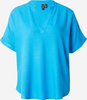 VERO MODA - Blusa 'BEAUTY' em azul: frente