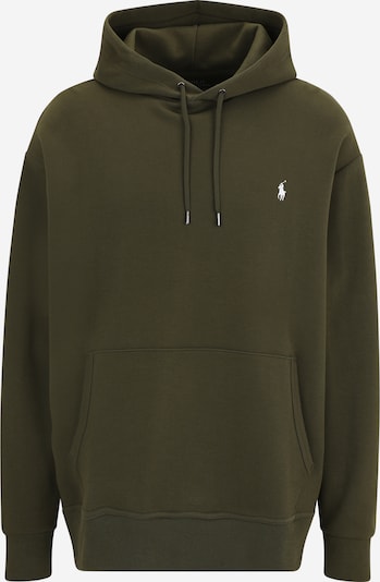 Polo Ralph Lauren Big & Tall Sweater majica u maslinasta / bijela, Pregled proizvoda