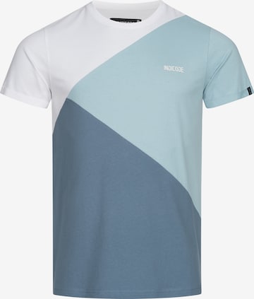 INDICODE JEANS T-Shirt 'Morrison' in Blau: front
