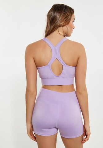 faina Athlsr Sports Top in Purple