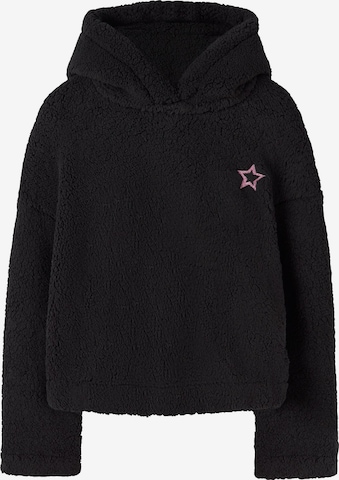 NAME IT Sweatshirt in Black: front