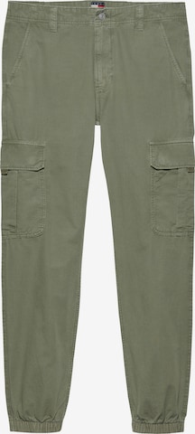 Tommy Jeans Конический (Tapered) Брюки-карго 'RYAN' в Зеленый: спереди
