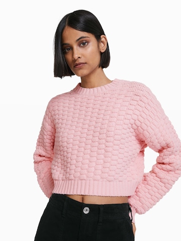 Bershka Pullover in Pink