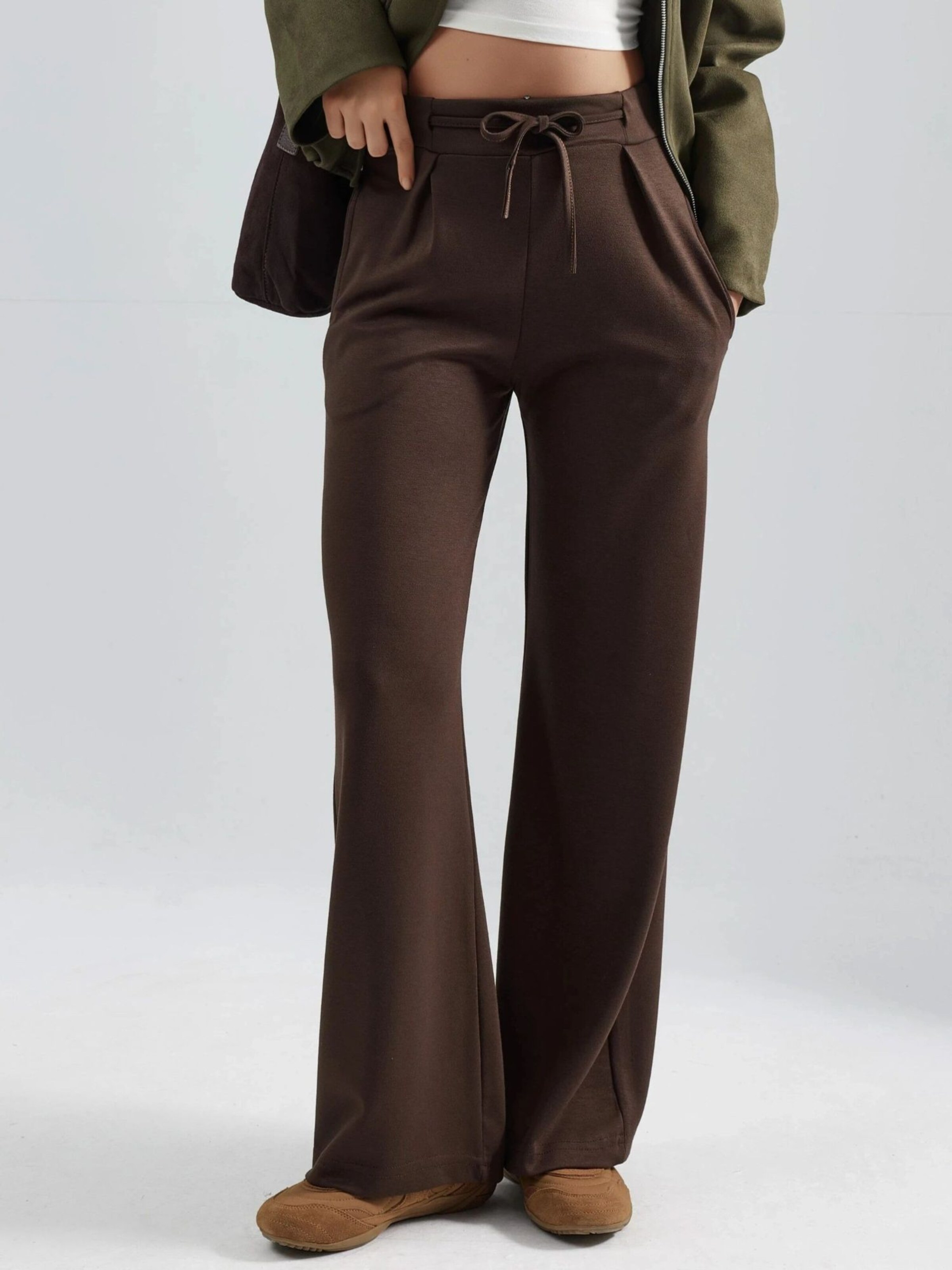 Hiccup Broek in Bruin: voorkant