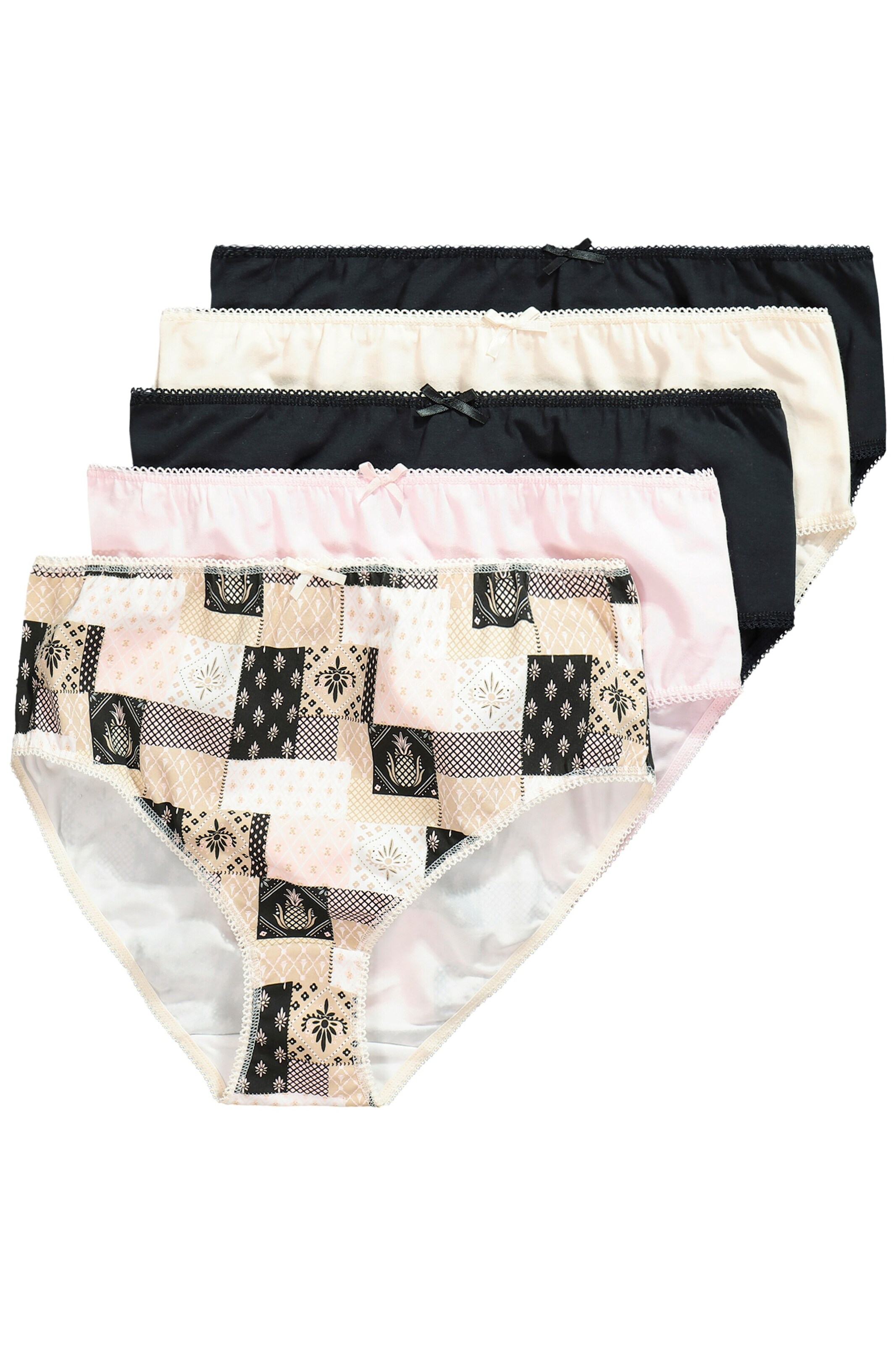 Slip Ulla Popken en rose : devant