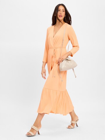 HUGO Dress ' Karilana ' in Orange