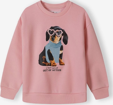 Sweat-shirt MINOTI en rose : devant