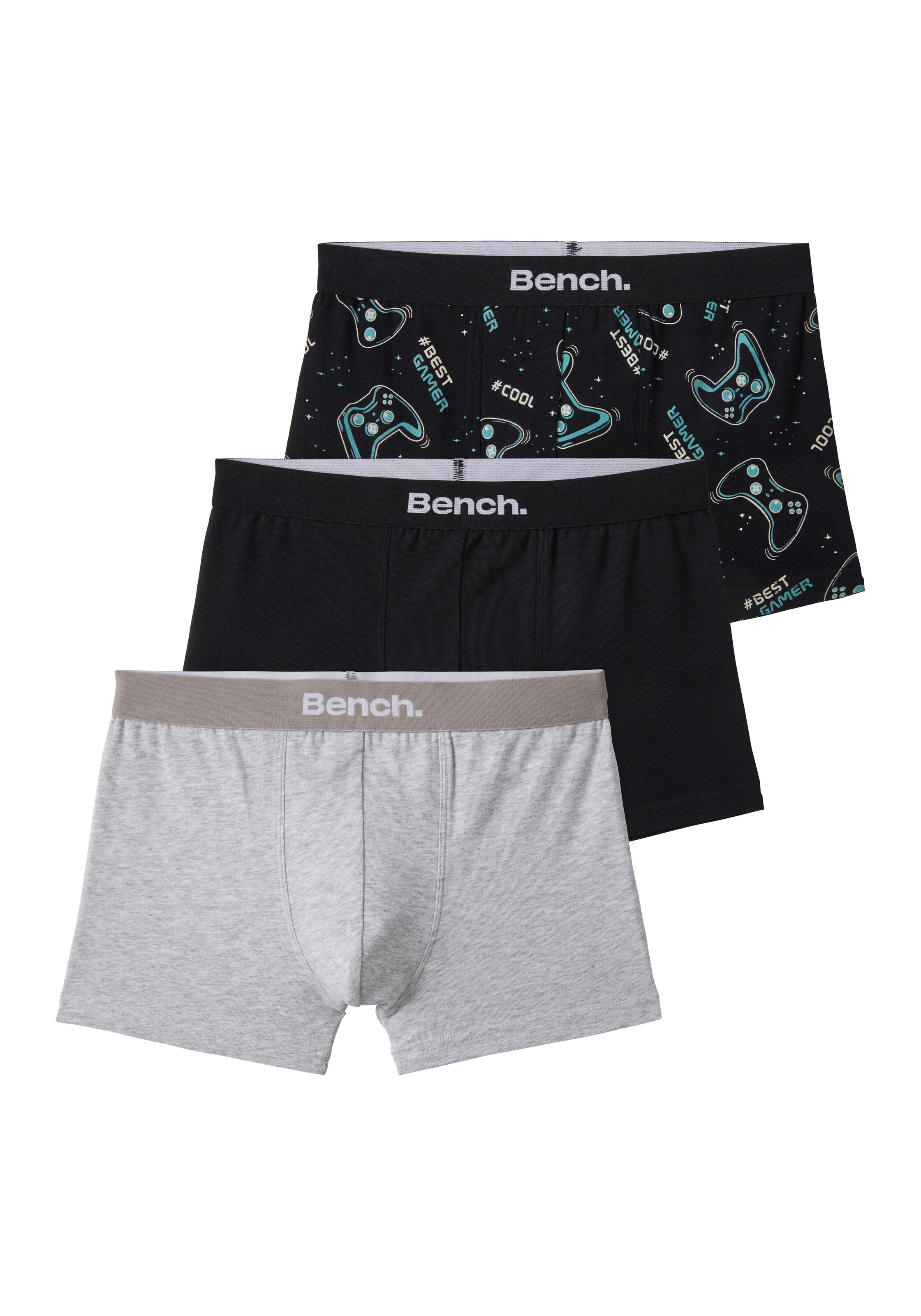 BENCH Boxershorts in Grau: Vorderseite