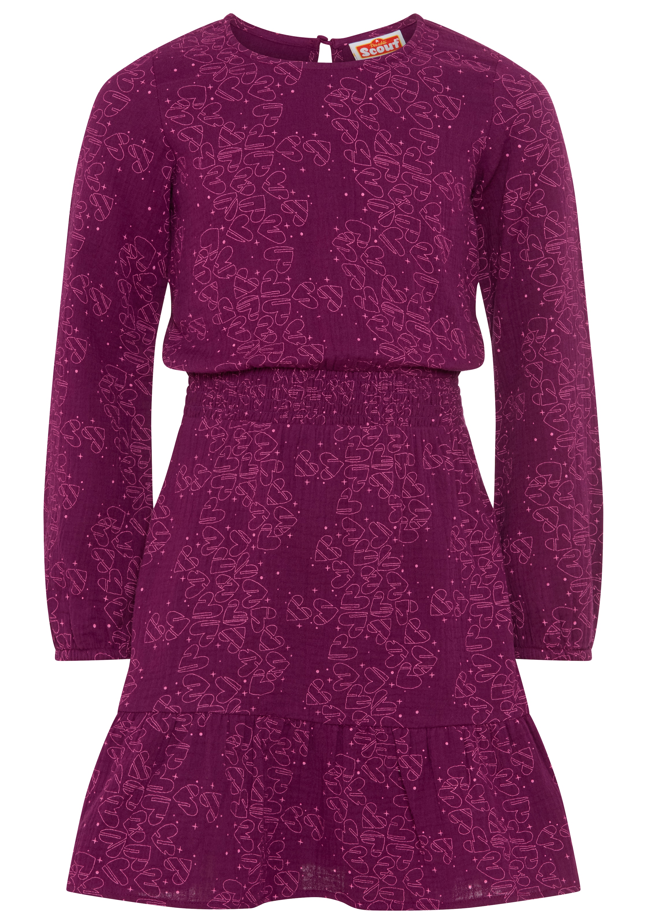SCOUT Dress in Purple: front