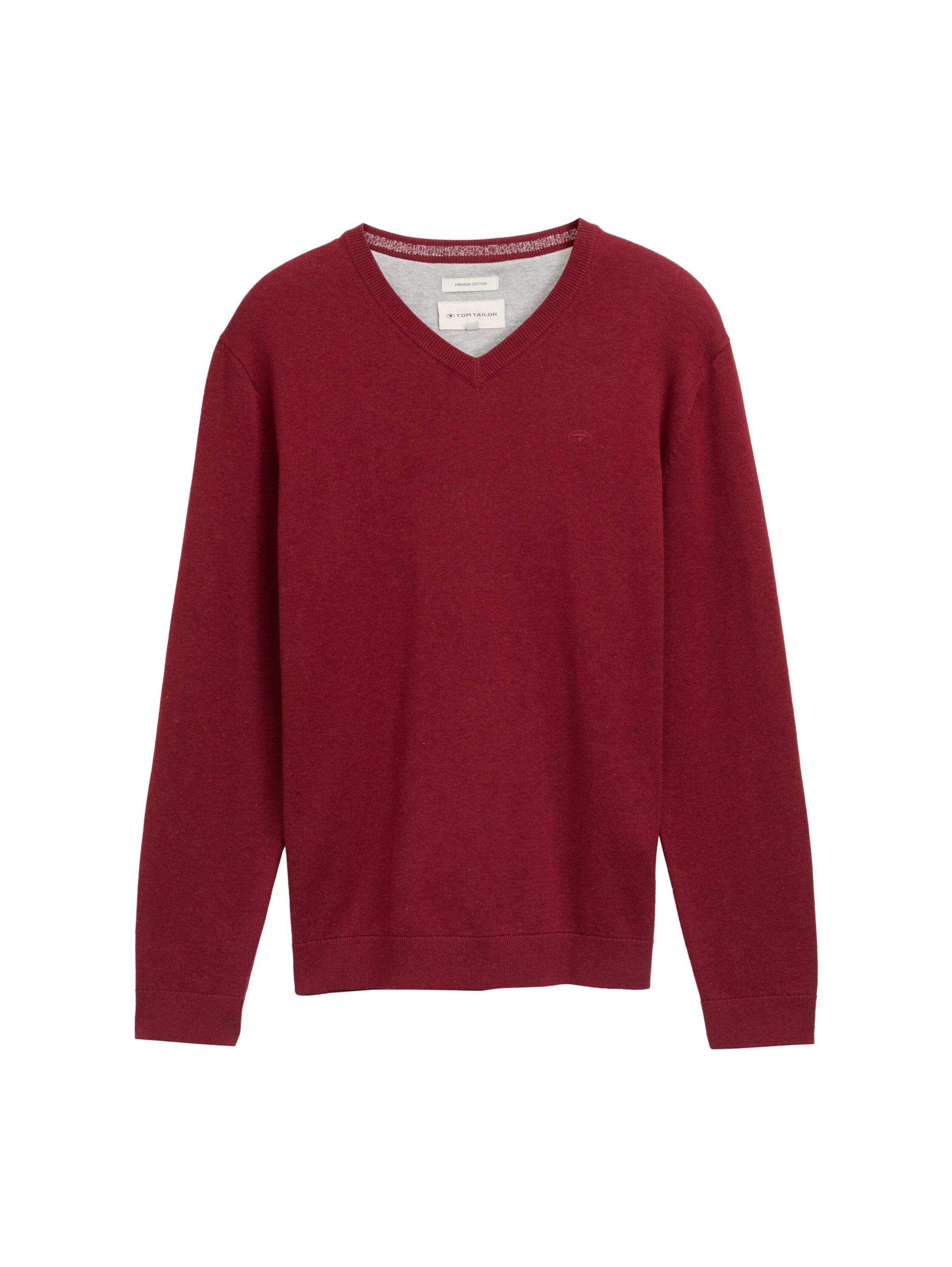 TOM TAILOR Sweater in Red: front