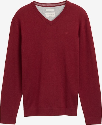 TOM TAILOR Sweater in Red: front