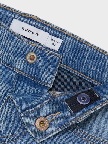 NAME IT Wide Leg Jeans in Blau