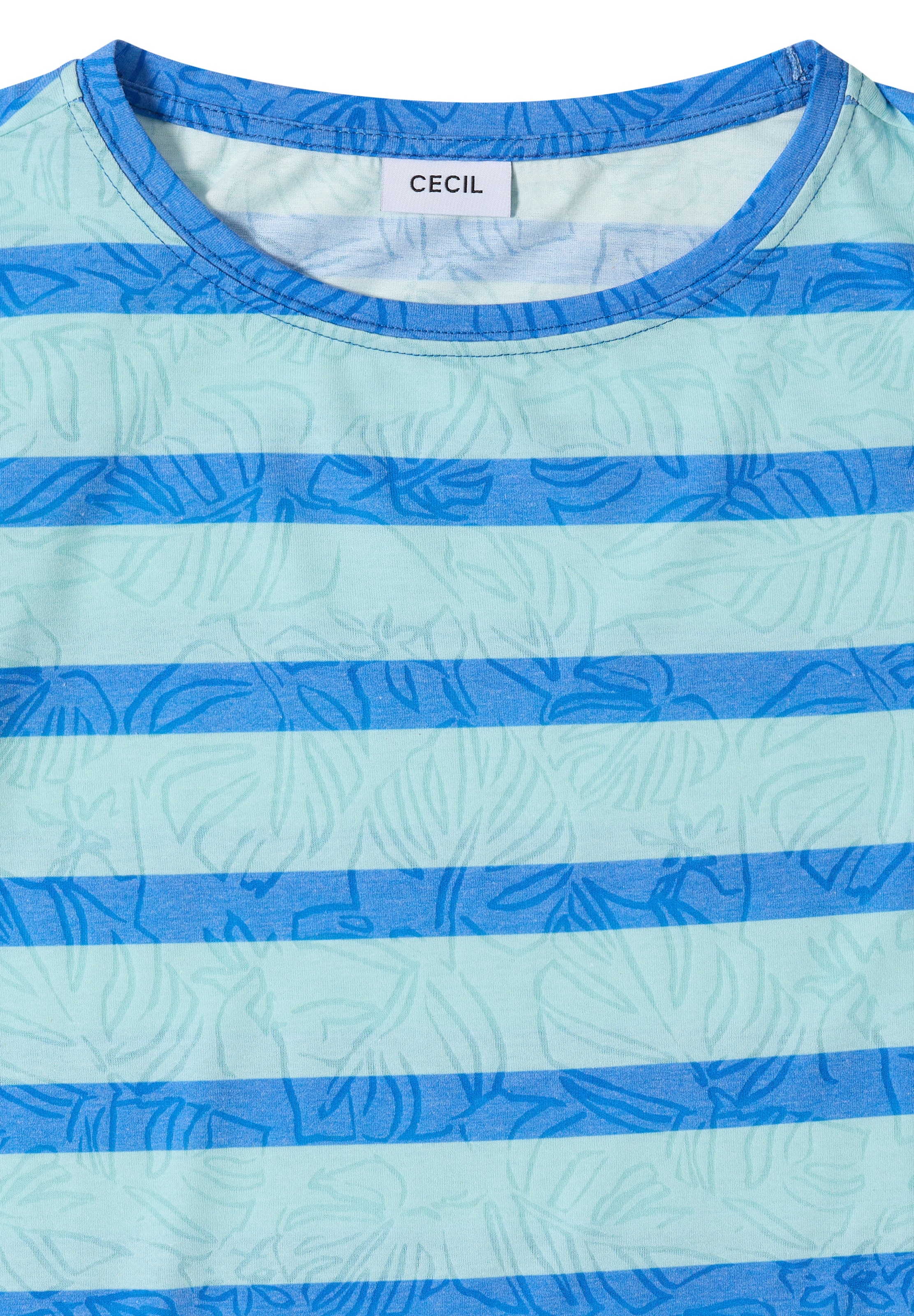 CECIL T-Shirt in Grün
