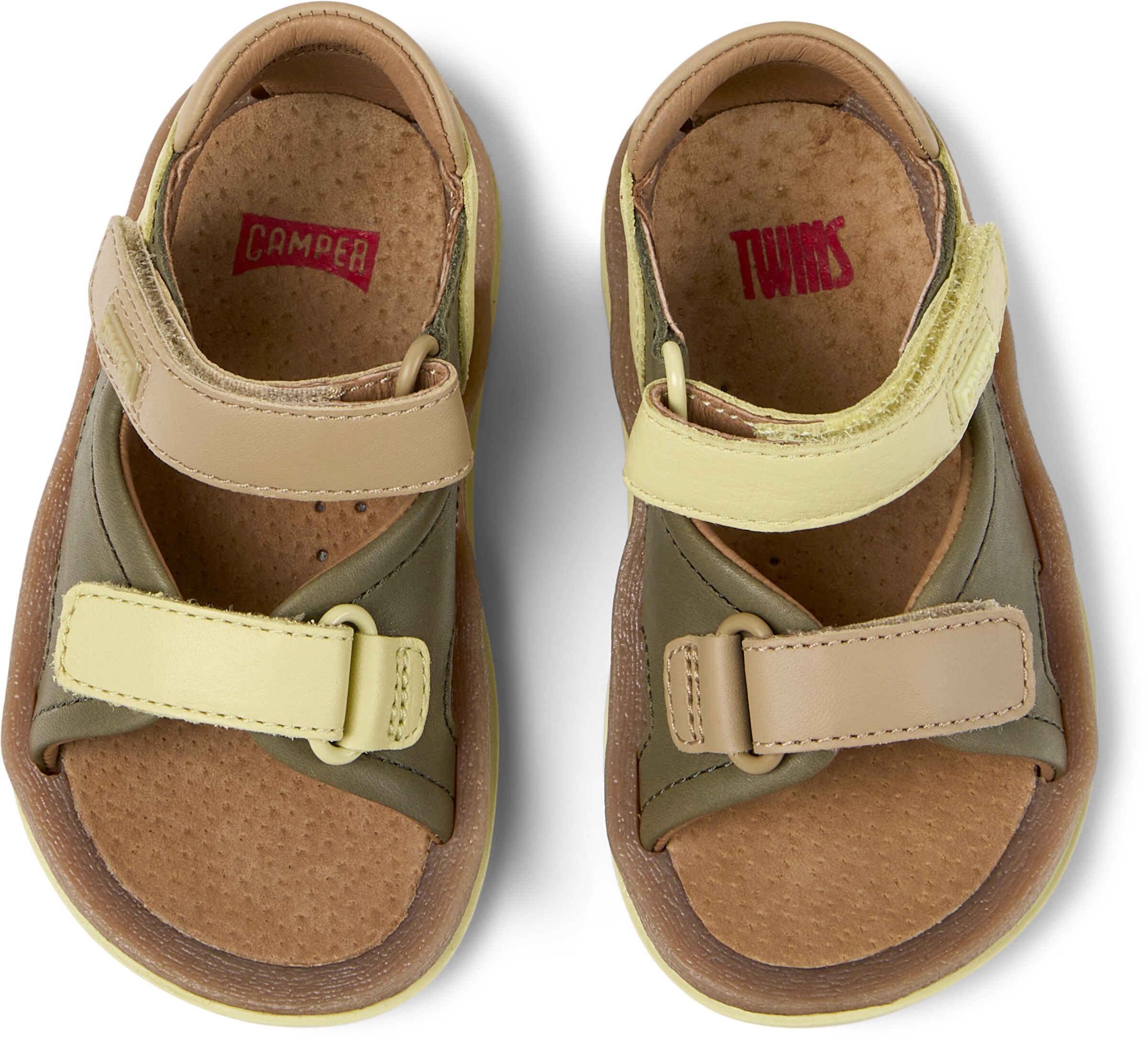 CAMPER Sandals 'Bicho' in Green