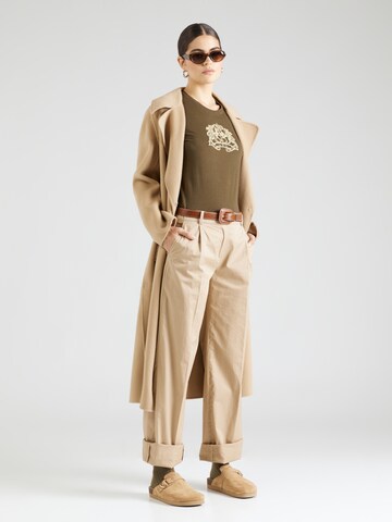 Lauren Ralph Lauren T-shirt 'KATLIN' i grön