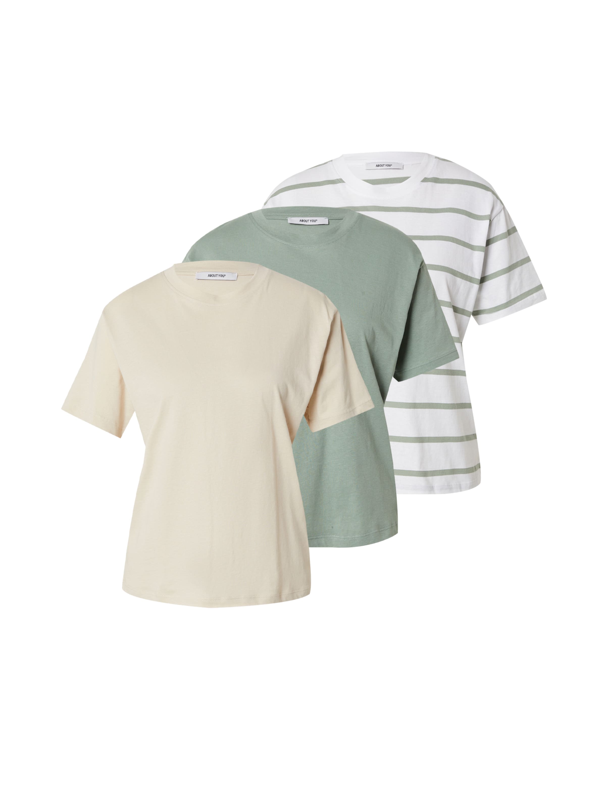 ABOUT YOU Shirt 'Astrid' in Beige: voorkant