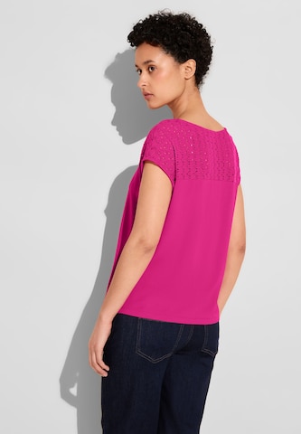 T-shirt STREET ONE en rose