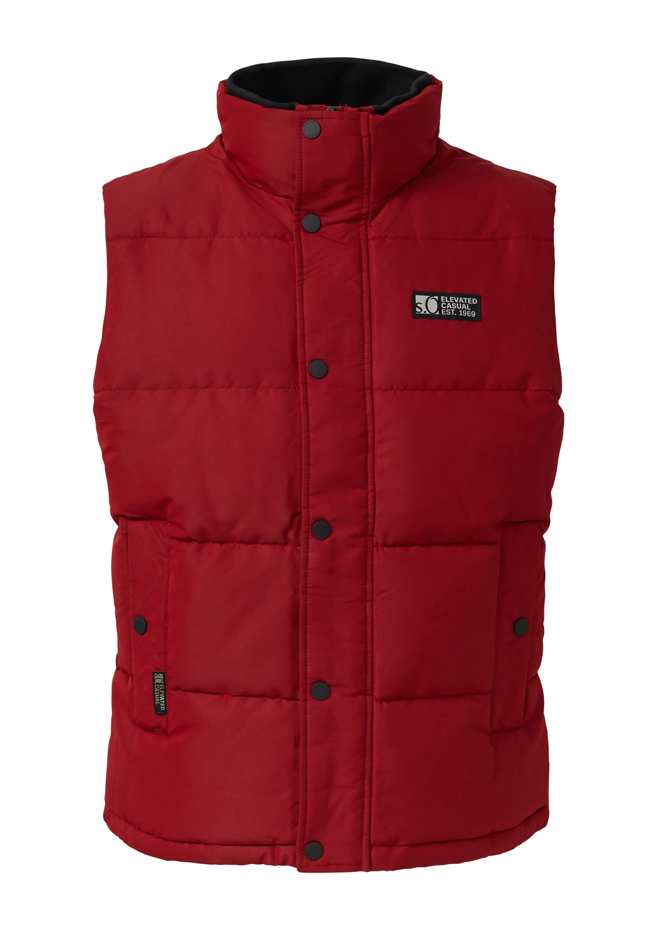 Gilet di s.Oliver in rosso: frontale