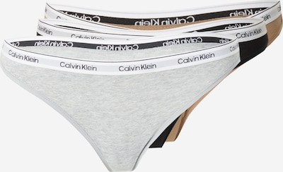 Siaurikės iš Calvin Klein Underwear, spalva – kupranugario / margai pilka / juoda / balta, Prekių apžvalga