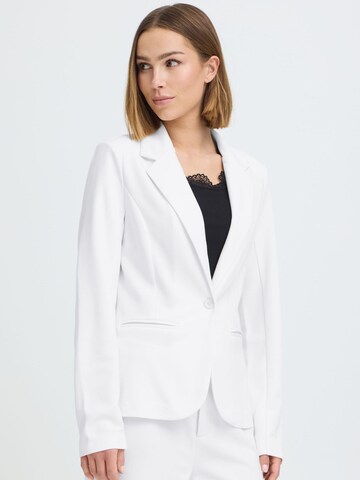 Oxmo - Blazer en blanco: frente