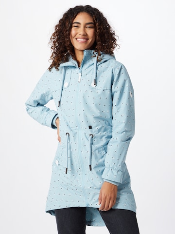 Parka di mezza stagione 'CharlotteAK' di Alife and Kickin in blu: frontale