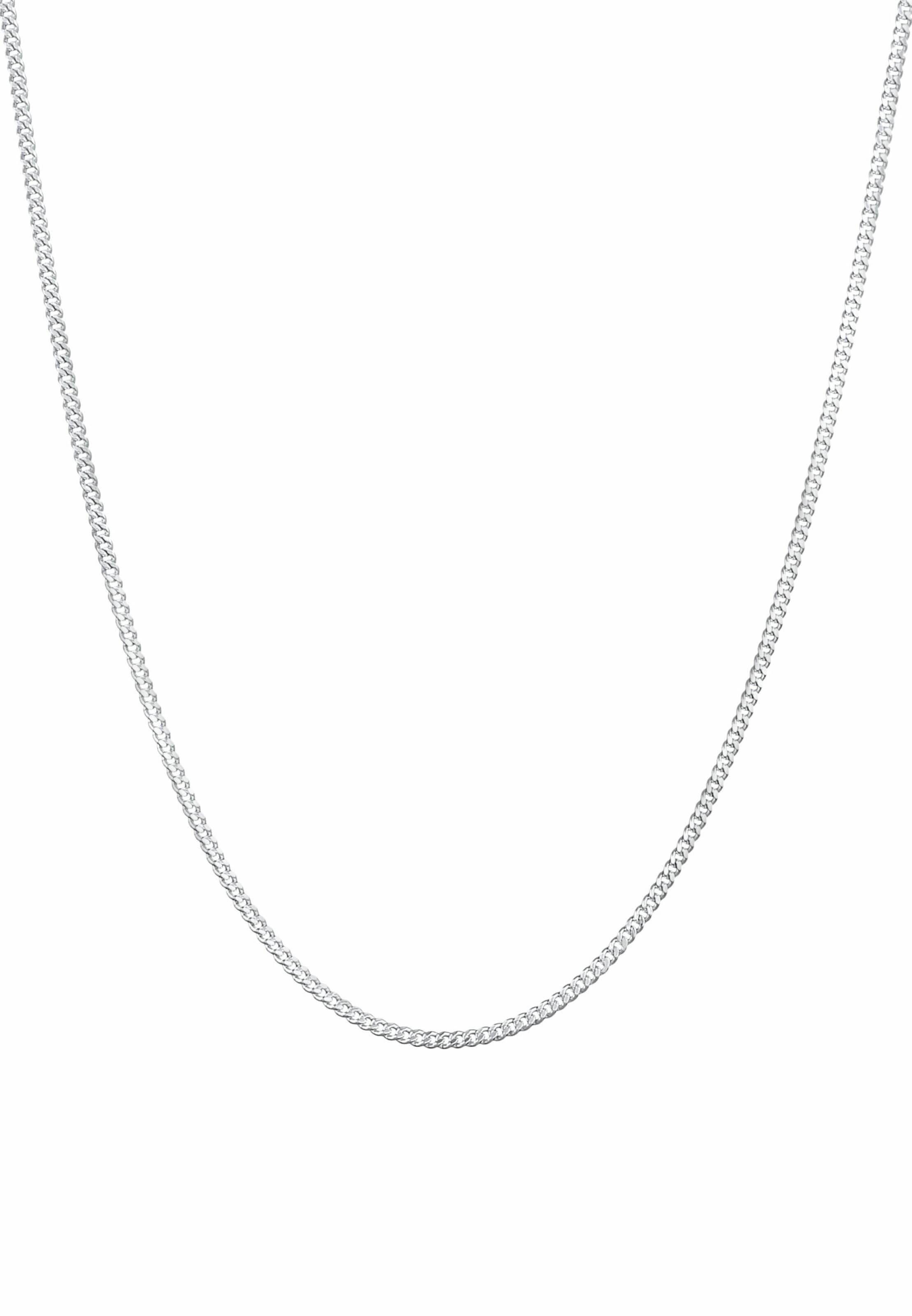 ELLI Halskette Basic Kette in Silber: Vorderseite