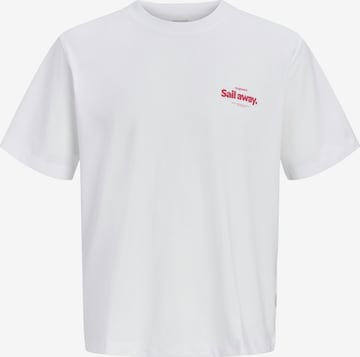 JACK & JONES - Camiseta en blanco: frente