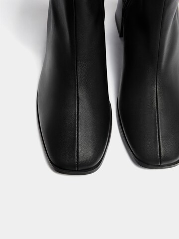 Pull&Bear Ankle Boots in Black