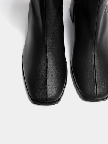 Pull&Bear Ankle Boots in Black