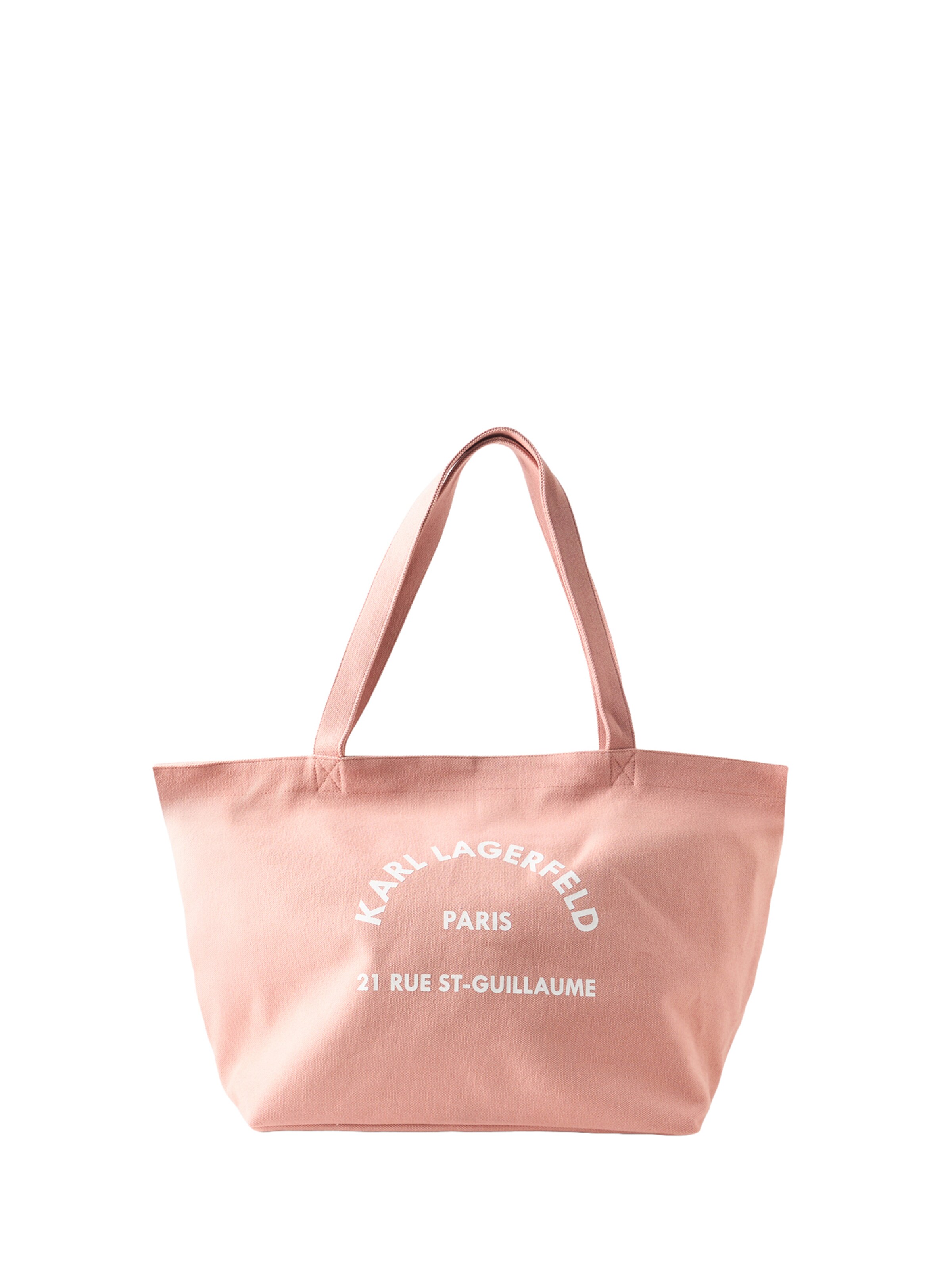 Karl Lagerfeld - Shopper 'Rue St-Guillaume' em rosa: frente