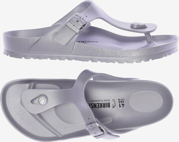 BIRKENSTOCK Sandalen 41 in Grau: predná strana