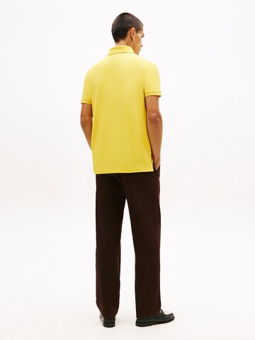 TOMMY HILFIGER Shirt 'CORE 1985 SLIM POLO' in Yellow