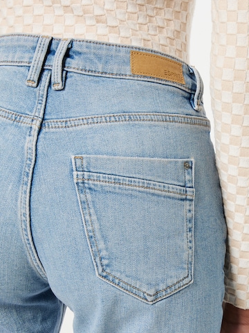 ESPRIT גזרת סלים ג'ינס בכחול